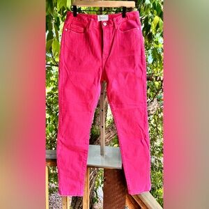 Hot Pink Power! Current/Elliott Ultra High Waist Skinny Jeans – Size 29